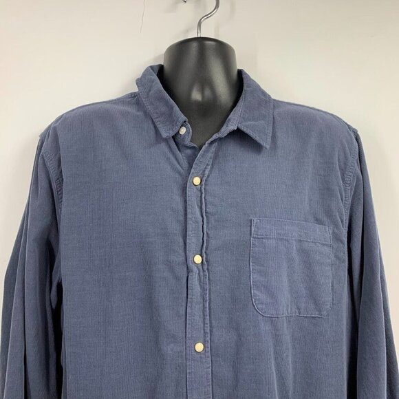 Marine‎ Layer Men's Max Broken In 100% Cotton Corduroy Button Up Overshirt SZ XL - Picture 4 of 11